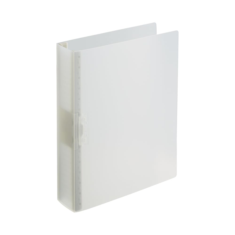 Lihit Lab N1861-1 Ring Note Storage File Semi B5 Clear