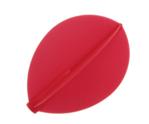 Fit Flight Cosmo Darts 6 Pack Pear Dart Flight (Red)