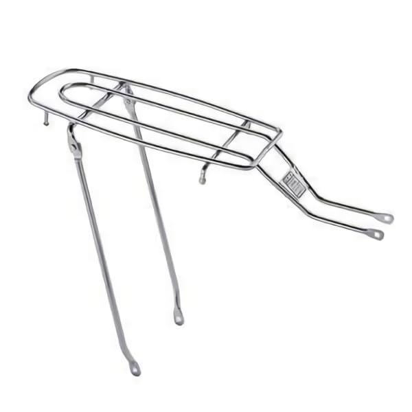 Bridgestone LS727SU P6632 F140617SU Rear Carrier for Low Floors, S-Type Frame Compatible with Child Seats, Class 27, Seat Pin Closure, SU (Stainless Steel)