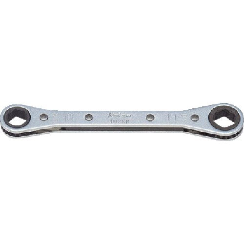 Ko-ken 102NA-5/16X11/32 Ratcheting Ring Wrench 5/16x11/32 6 Point 134mm