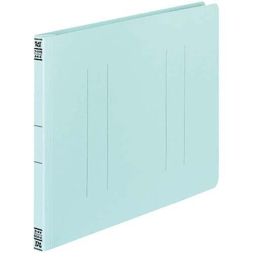 Kokuyo S & T flat file V resin binding tool A4 landscape blue 10 books