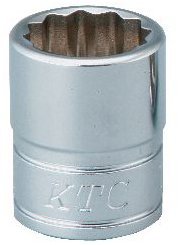 Kyoto Tools (KTC) Socket B3-13W-H Socket 0.47 in (12 mm)