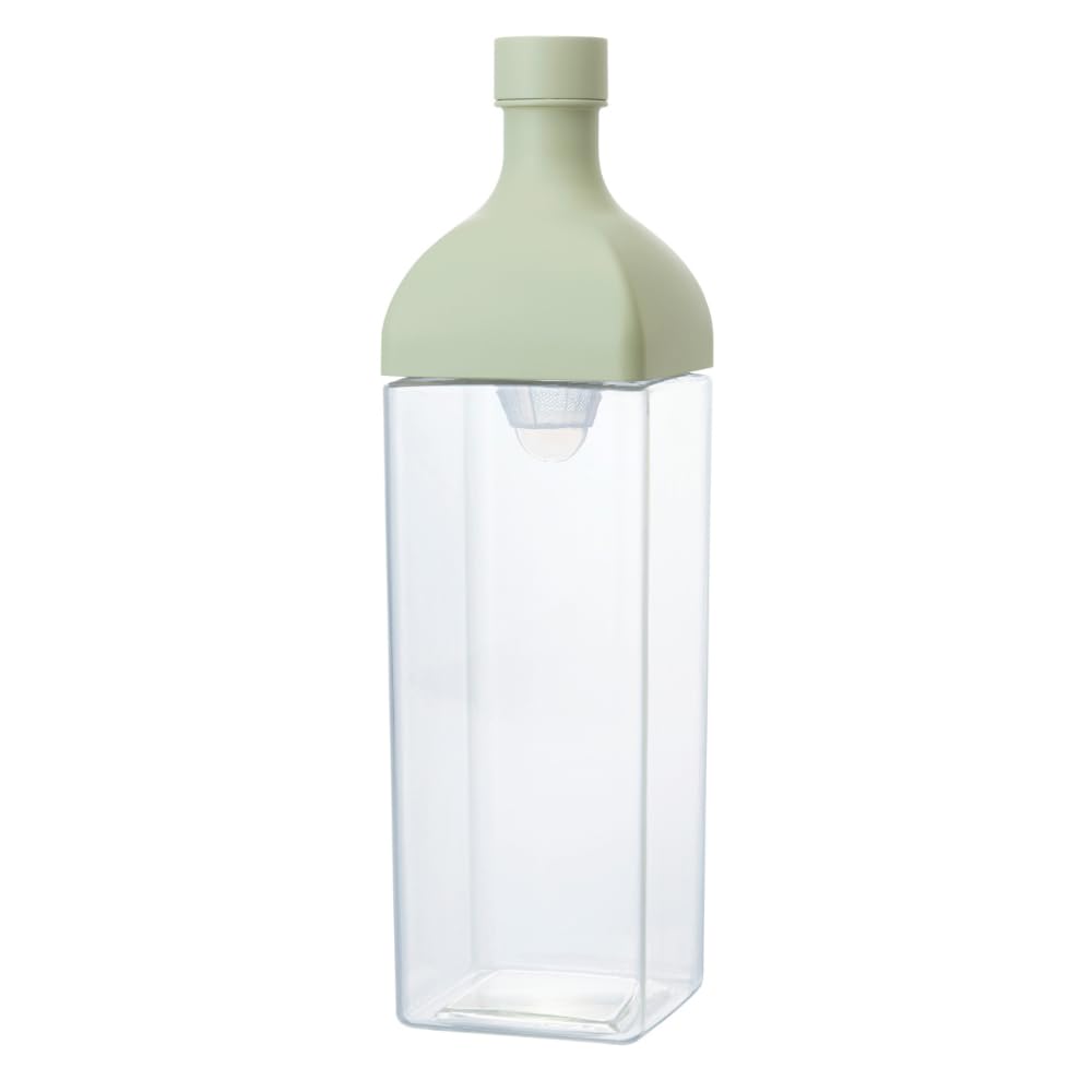 Hario "Ka-Ku" Cold Brew Tea Bottle, 1200ml, Smoky Green