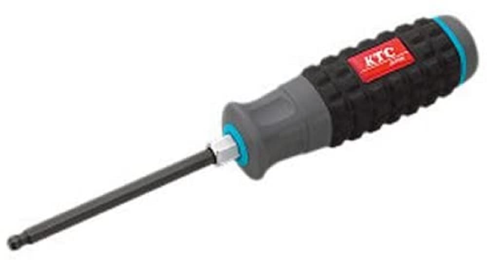 Kyoto Tools (KTC) Resin Handle Ball Point Hexagon Screwdriver 0.2 inch (5 mm) D1H05BP
