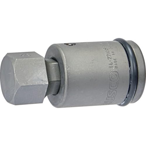 TRUSCO T6-32AHH Hexagon Socket Replacement Socket Bit for Impact