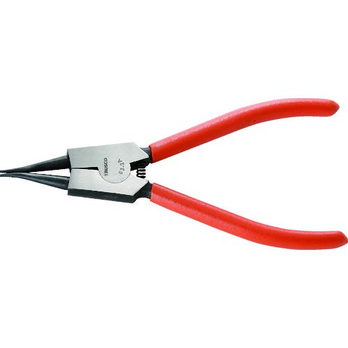 TRUSCO Snap Ring Pliers for Shafts, Φ0.05 inches (1.2 mm), Straight Claw, Type 63 - 2A