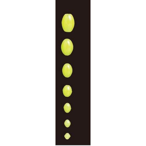 Sasame P-187 Tool Shop, Luminous Ball, Hard, Luminous Green, 5