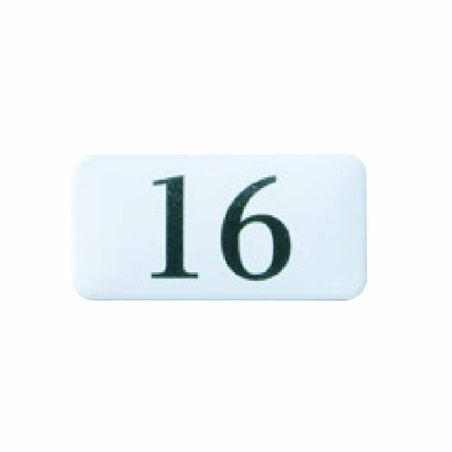 Polar Bear Teak Sign No.16 NP-13N-16 40m/m x 20m/m x 2.0t White