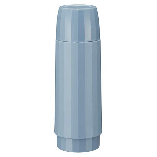 Tiger Water Bottle, 10.1 fl oz (300 ml), Includes Cup, Lightweight, Vacuum Insulated Bottle, Hot or Cold Insulated, Smoky Blue