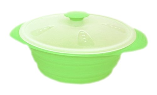 Silicone Folding Casserole Green