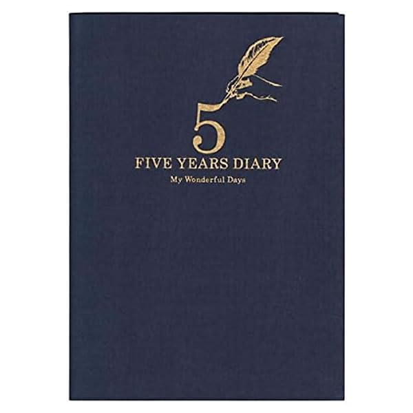 ARTEMIS DP5-140 NV 5-Year Journal, B6, Navy