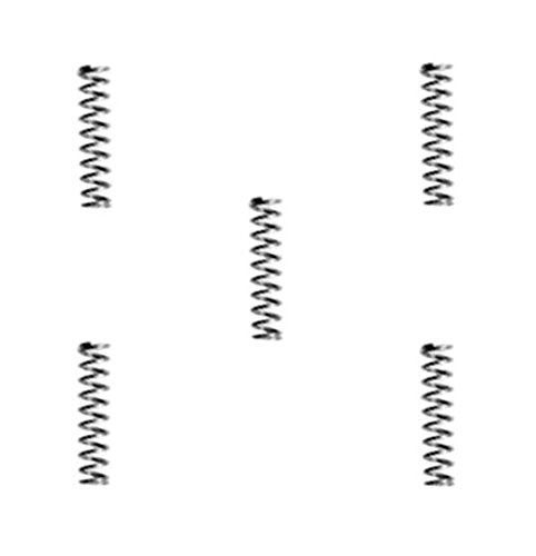 kingTTC Replacement Spring for Stainless Steel Nippers, Pack of 5 #9