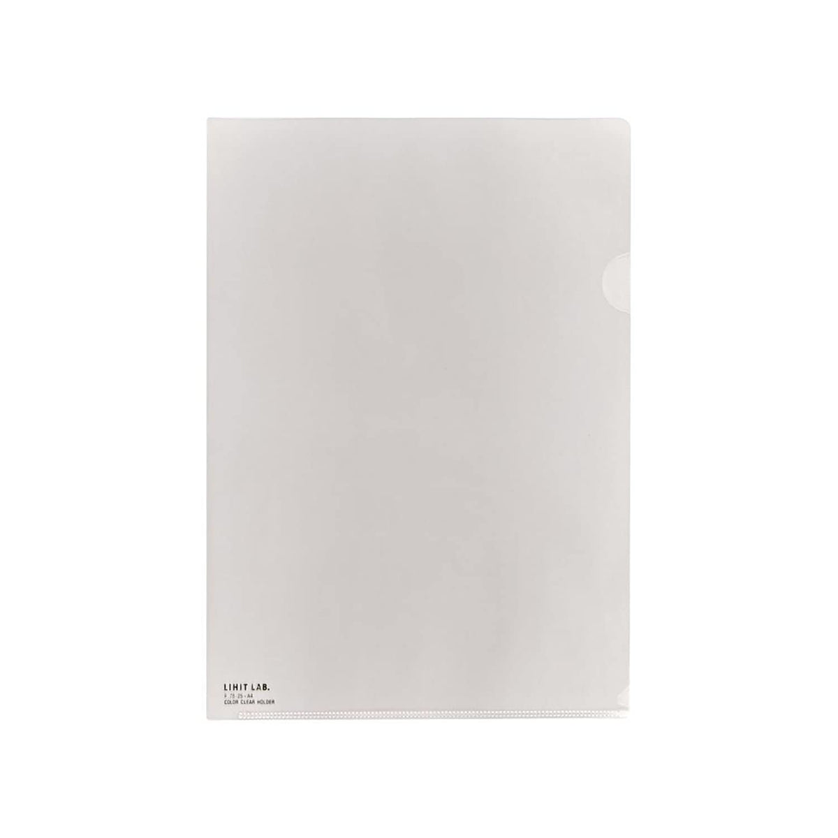 Lihit Lab F78-25_50 Clear Holders, Pack of 50, A4, Crystal