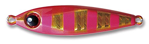 BuddyWorks ZPK Metal Jig Henceman, 2.3 inches (59 mm), 1.5 oz (42 g), Zebra Pinkin Lure