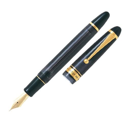 Pilot Custom 823 Black Fountain Pen FKK-3MRP-TBB Nib:Broad