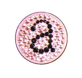 Daiya Golf Marker Bonjoc Initial Ball Marker R PK AS-166PKR