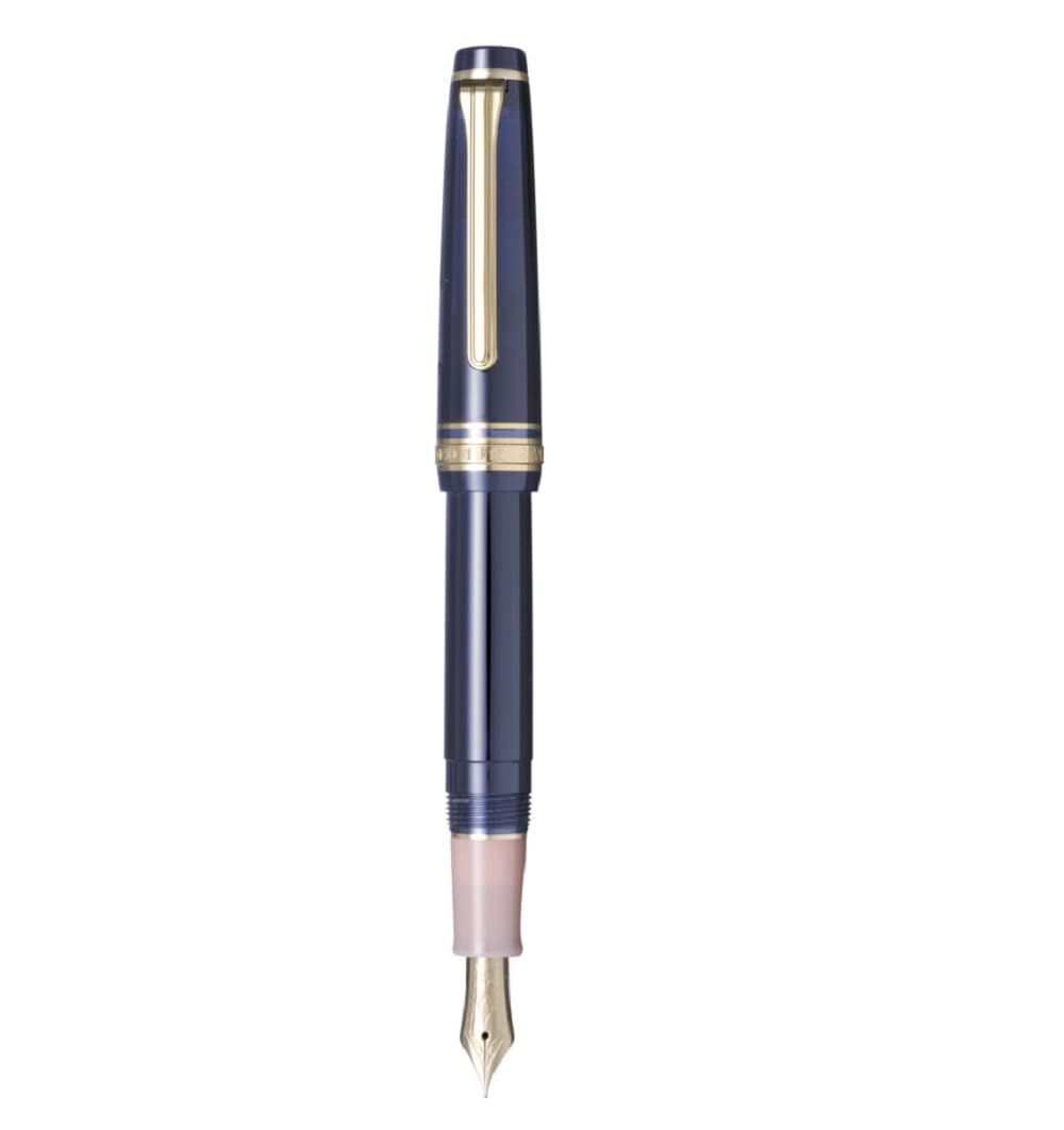 Sailor Fountain Pen SHIKIORI Sansui Yuutsubame (Evening Swallow) Medium Fine Point 11-2050-301 Japan Import With Original Stylus Ballpoint Touch Pen