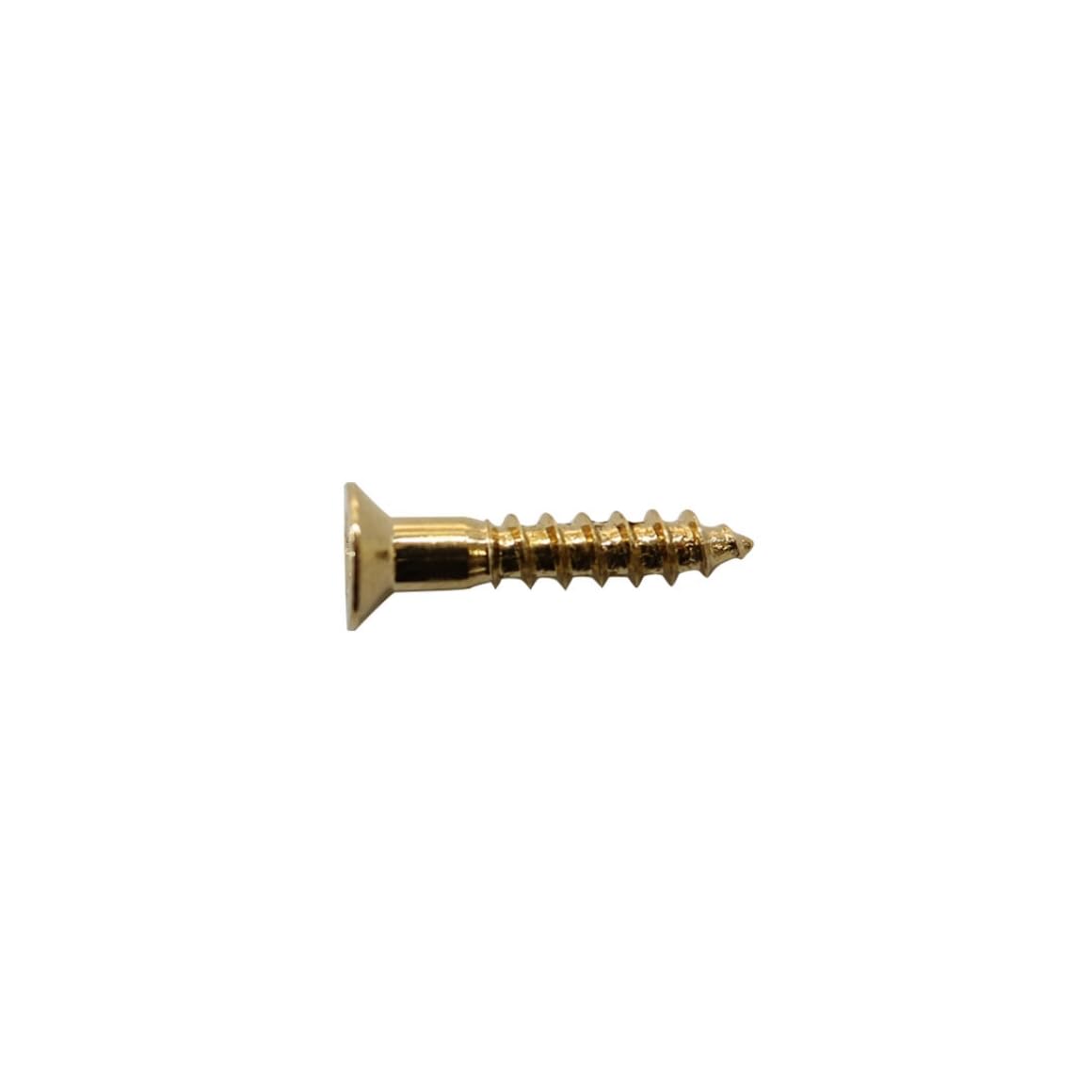 SCUD Escutcheon Screws, Front, Millimeter, Flat Head, 8P Gold PSH-08GH