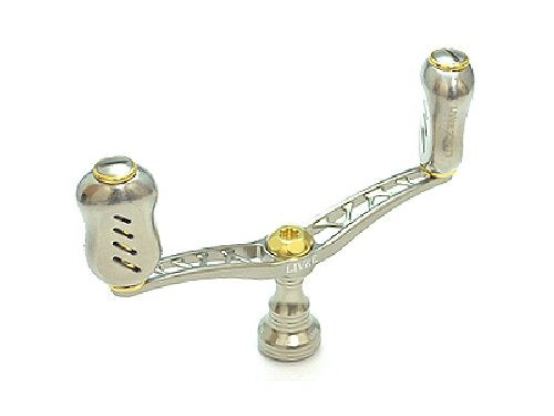 Livre Reel Wing 100 Fino knob for SHIMANOS1 (Titanium P + Gold G)