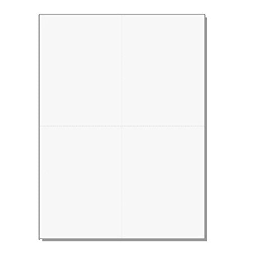 Mita Printer 帳票 Paper kn4000 (A4 Size Blank 4 Surface Hole No), 1000 Pieces