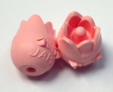 "amicolle" Knitting Needle Cap (Small), Pack of 2, Pink AC-044, Tulip Tulip