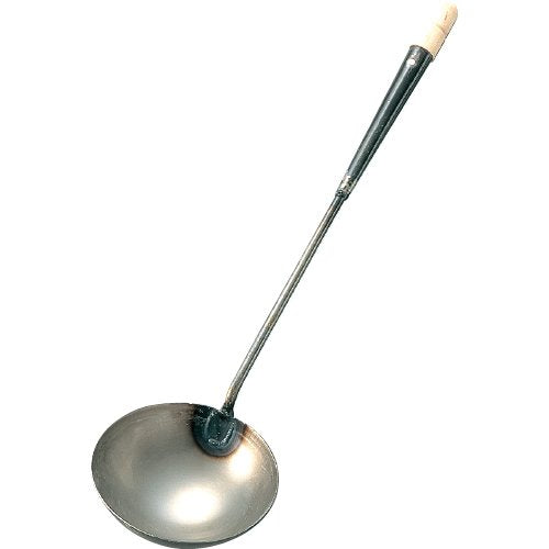 Yamada Iron Joint Pattern Chinese Ladle, Large, φ5.1 inches (130 mm)