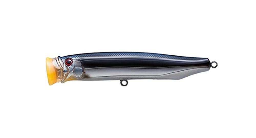 Tacklehouse 175 CFP175 No.23 Silver Black HVC Lure Feed Popper