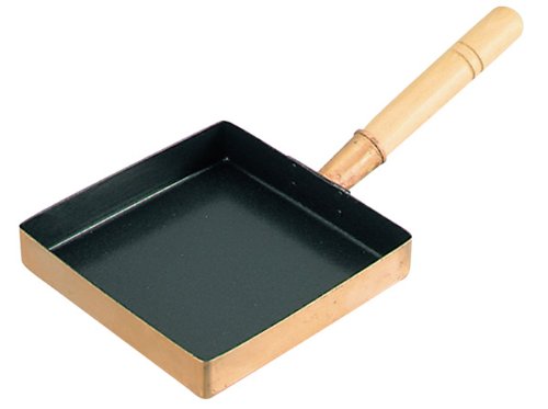 EBM Copper Egg Yaki, Kanto Type (Fluorine Resin Treatment), 8.3 inches (21 cm)