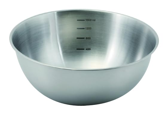 Pearl Metal Basis Line HC-437 Graduated Bowl, 8.3 inches (21 cm), Stainless Steel