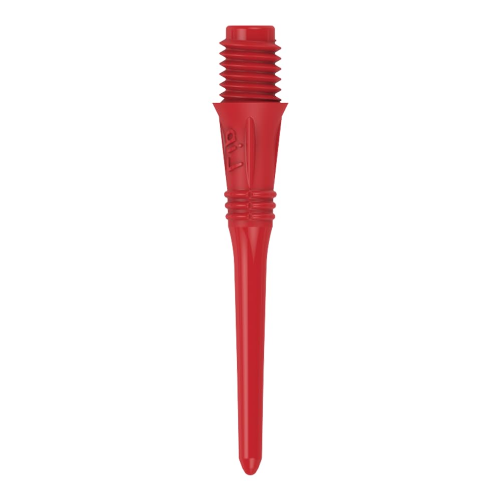 L-style Lstyle Lippoint USA Dart Tips – Red | 2BA Soft Tip Point Replacements – 50 Pack
