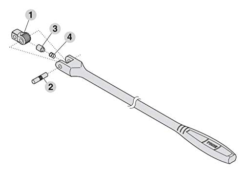 Tone RK-NS3 Repair Kit for Ratchet Handles, 3/8" Drive Angle