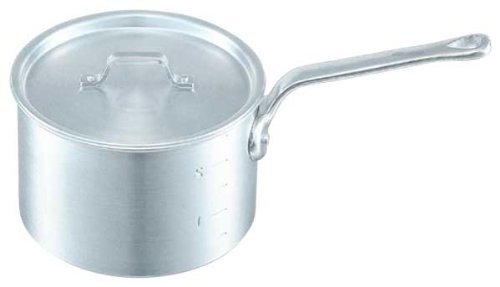Puppy Stamp 51027 Thick Sole Aluminum Stew Pan with Scale 10.6 inches (27 cm) (with facing handle)