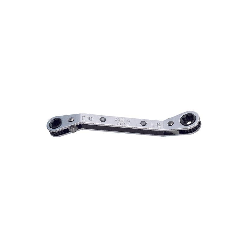 Ko-ken 103KT-E4XE6 Reversible Ratcheting Ring Wrench Torx E4xE6 104mm