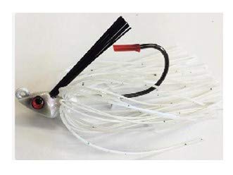 Prosfactory Swim Jig, 0.2 oz (5 g), White Shad