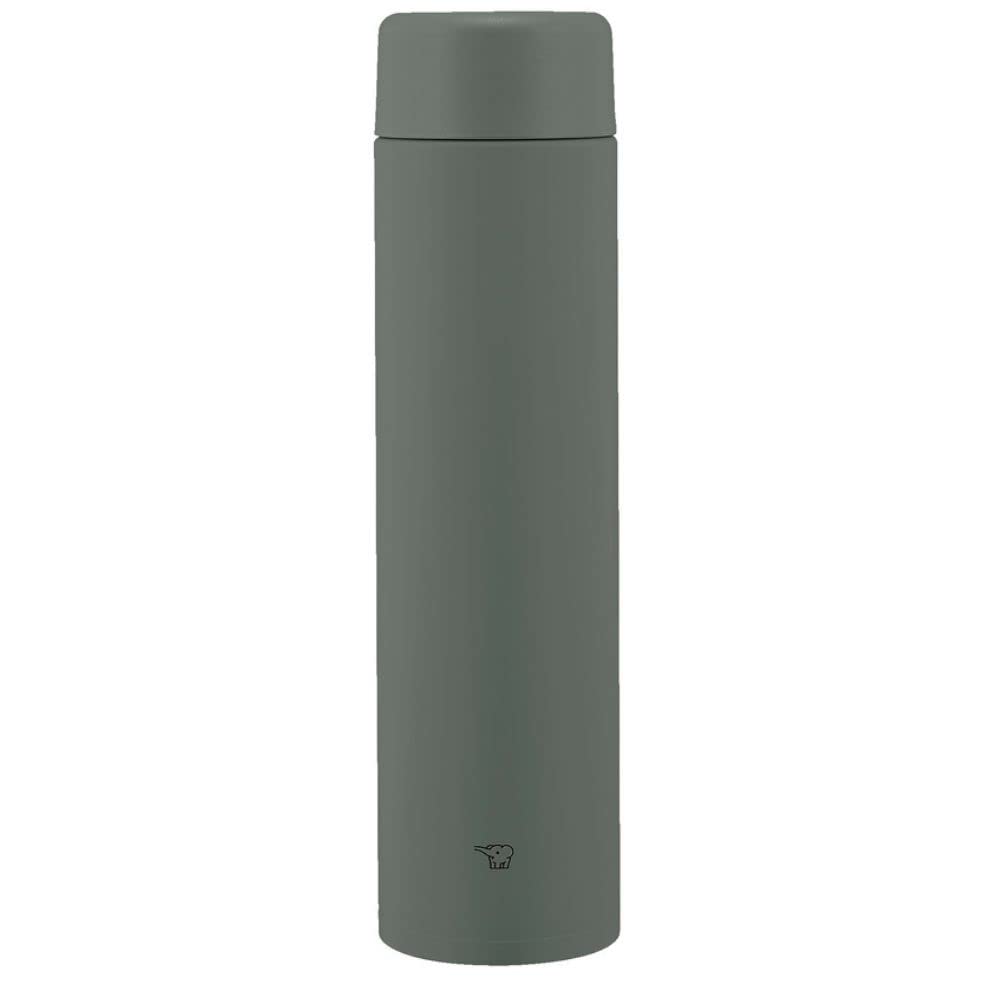 Zojirushi SM-GA72-HM Water Bottle, Screw Stainless Steel Mug, Seamless, 24.3 fl oz (720 ml), Forest Gray