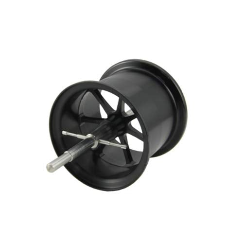 Available MicrocastSpool AMB5030R-AL Reel Black, ms_amb5030r_al_blk Groove Depth 0.1 inch (3 mm)