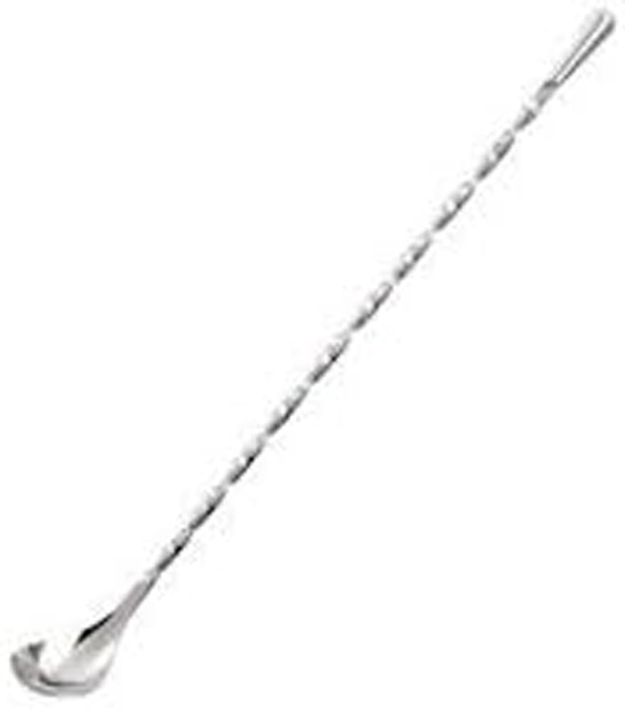 Sanho Sangyo YUKIWA Q-03302187 Bar Spoon, Silver, 15.7 inches (40 cm), Teardrop