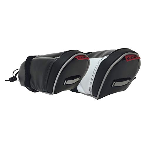 Avdio 70676 Slim Enamel Saddle Bag, Black