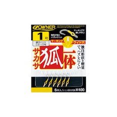 Owner Integrated Fox Sakasa Hook No. 3 Fish Hook