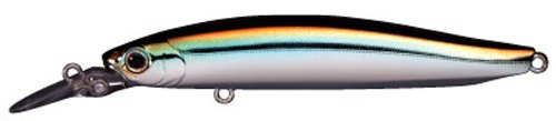 Smith LTD Minnow Cherry Blood MD 3.5 inches (90 mm), 0.3 oz (9.5 g), Silver-Stripe Herring #5