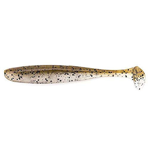 Keitech Easy Shiner, 4.5-Inch, #414 Grippan Pepper Shad