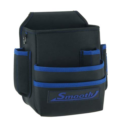 Densan NDS-861-KBB Waist Bag, Smooth High Pouch, Includes 3 Hanging Pliers Holder