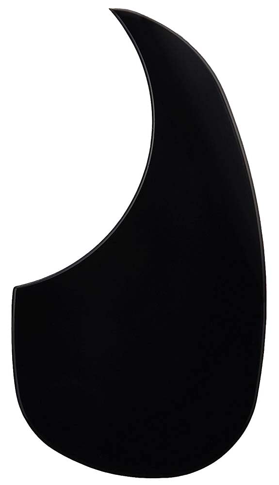 SCUD F-4001 Pickguard for Acoustic Guitar Black