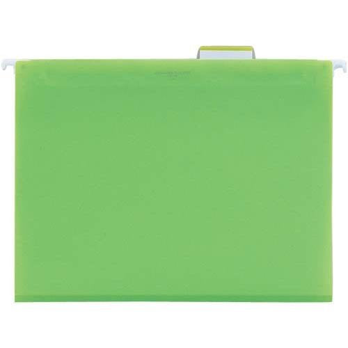 Lihit Lab G1641-6 Hanging Folder, Pack of 5, Yellow-Green