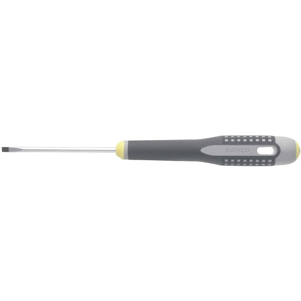 BAHCO BE-8240 11 3/4 Inch Ergo Slotted Screwdriver with Cabinet Tip
