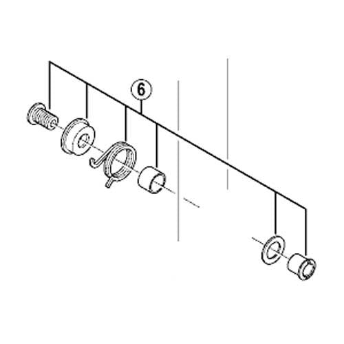SHIMANO Spare Part SM-CD50 Low Guide fixBolt