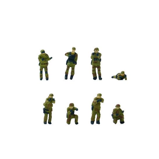 Scenery Collection The Human 132 People in Survival Game Team A Diorama Supplies 319191