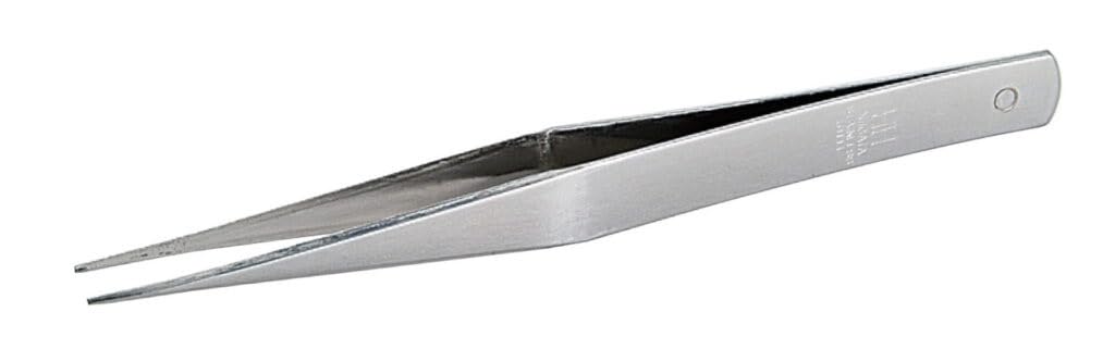 Minesima AA Tapered Tweezers 125mm Hobby Tool F-4