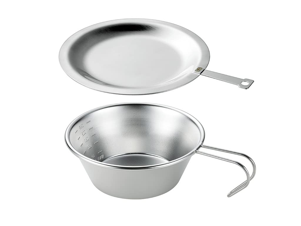 よこやま Made in TSUBAME MTS-300 Stainless Steel Sierra Cup, 11.2 fl oz (330 ml), Lid Included, Made in Japan