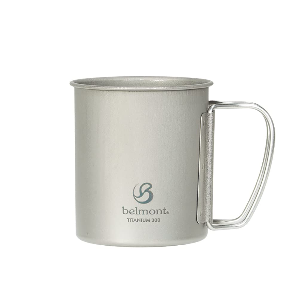 Belmont BM-496 Camping Tableware, Titanium Single Mug 300, 2023 Model